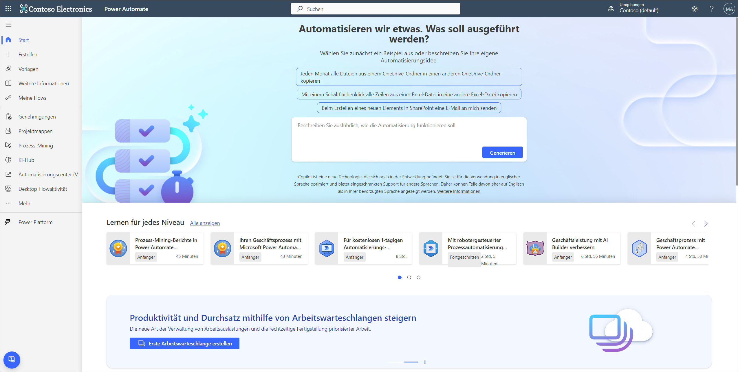 Power Automate als Software as a Service in der Cloud